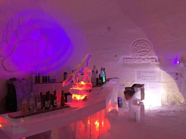 Отель SnowLounge AuroraHut Glass Igloos & Ice Hotel Салла-19