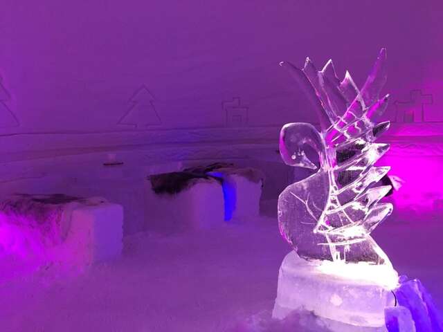 Отель SnowLounge AuroraHut Glass Igloos & Ice Hotel Салла-23